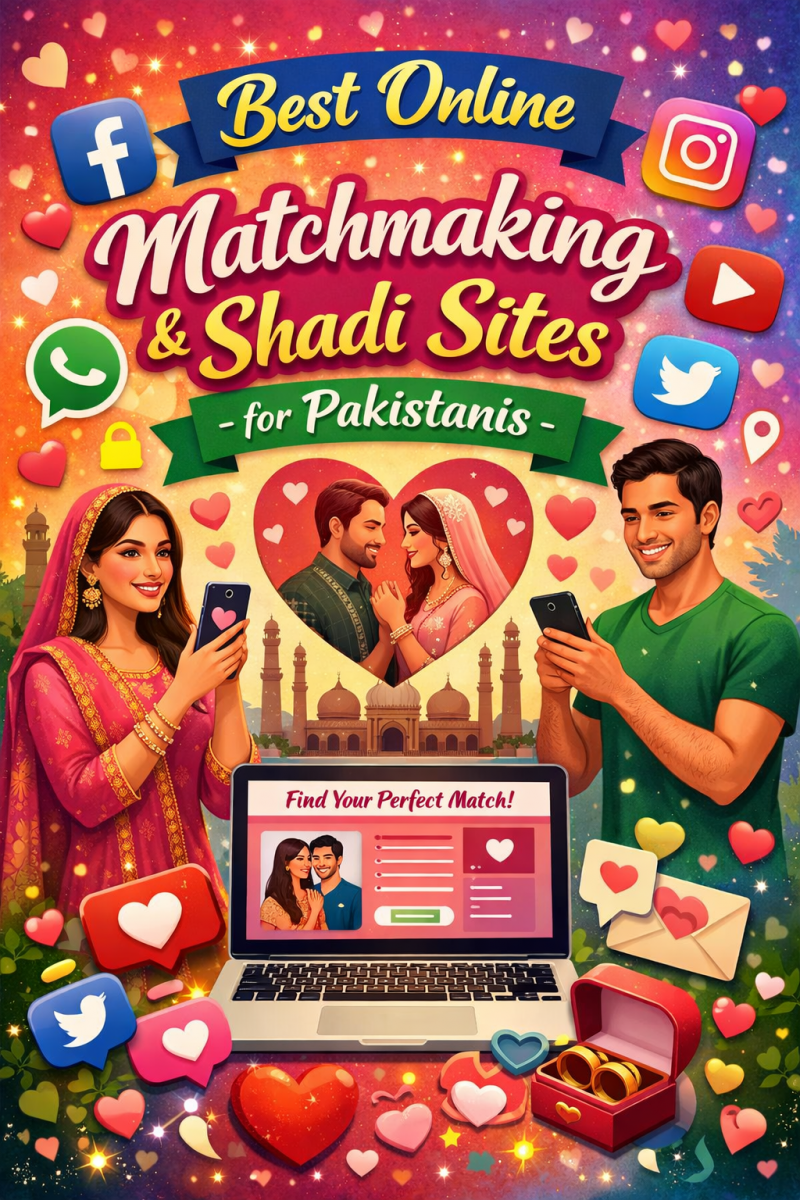 Best Online Matchmaking & Shadi Sites for Pakistanis
