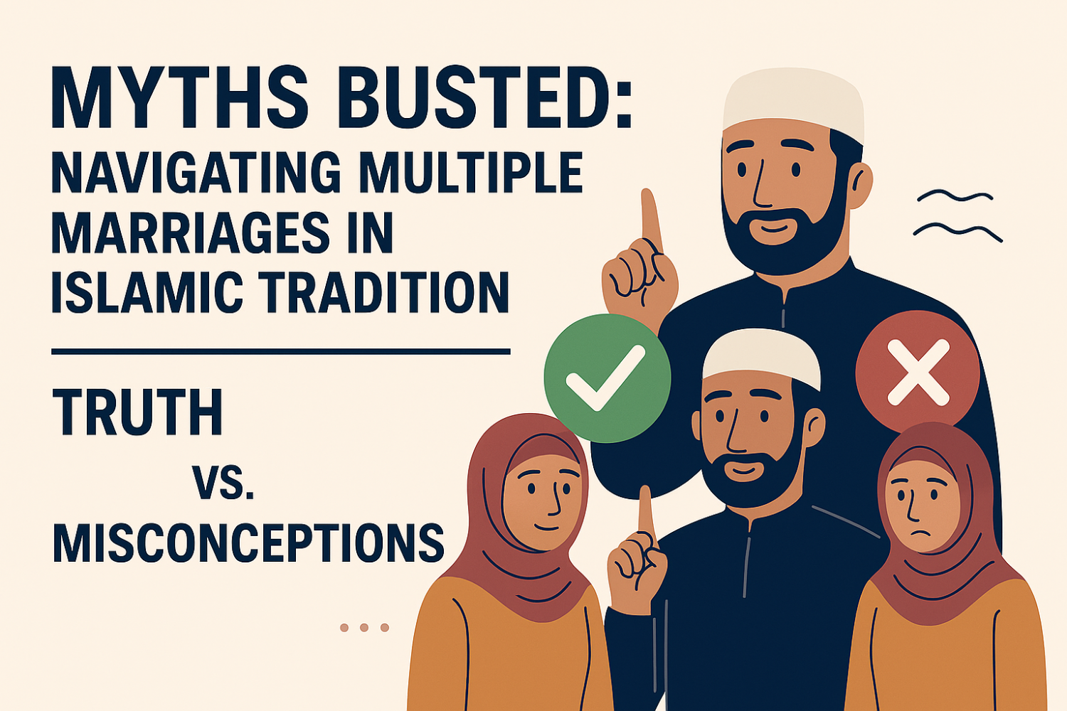 Myths Busted: Navigating Multiple Marriages in Islamic Traditions