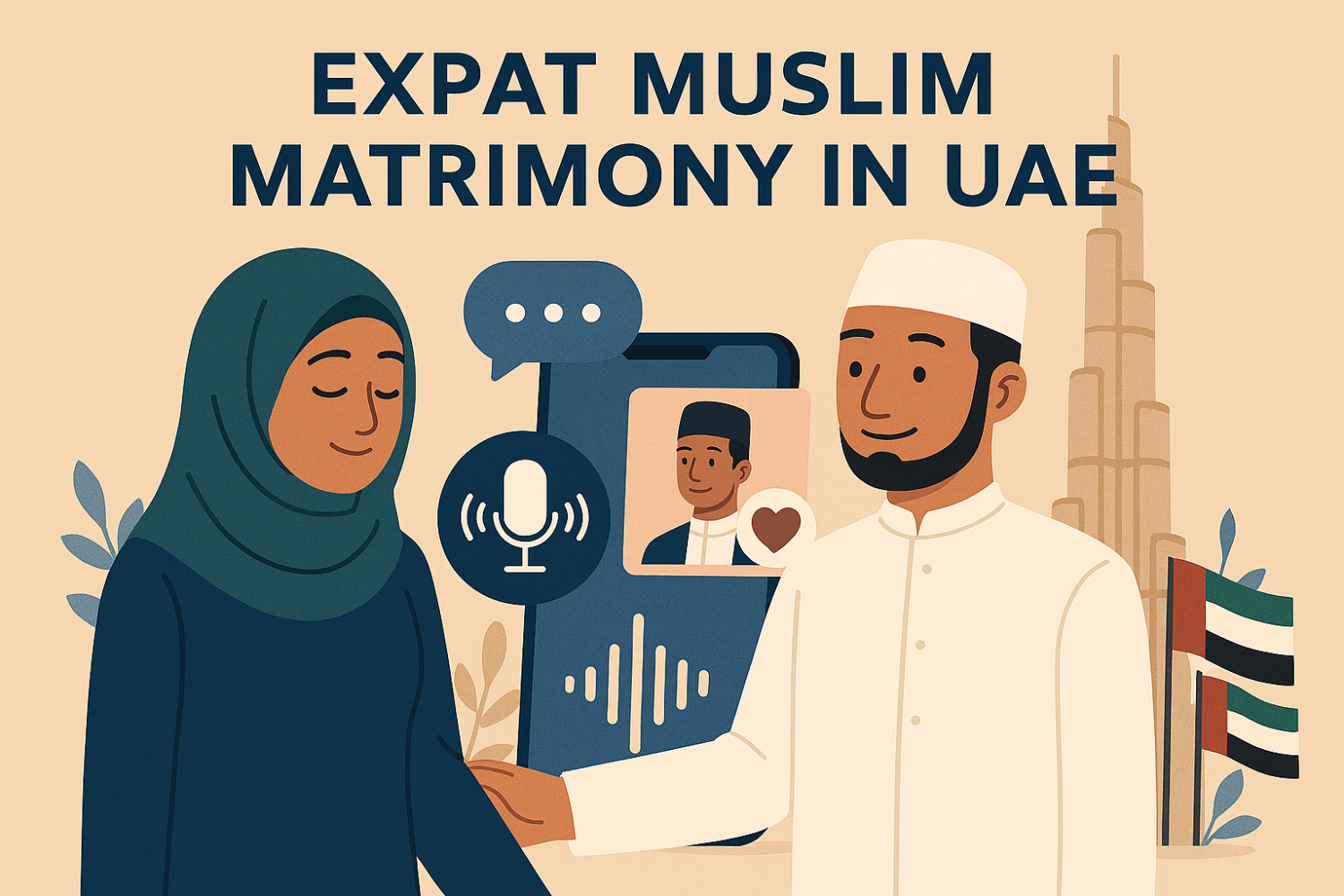 Expat Muslim Matrimony in UAE: Connect Globally with Azwaaj.com