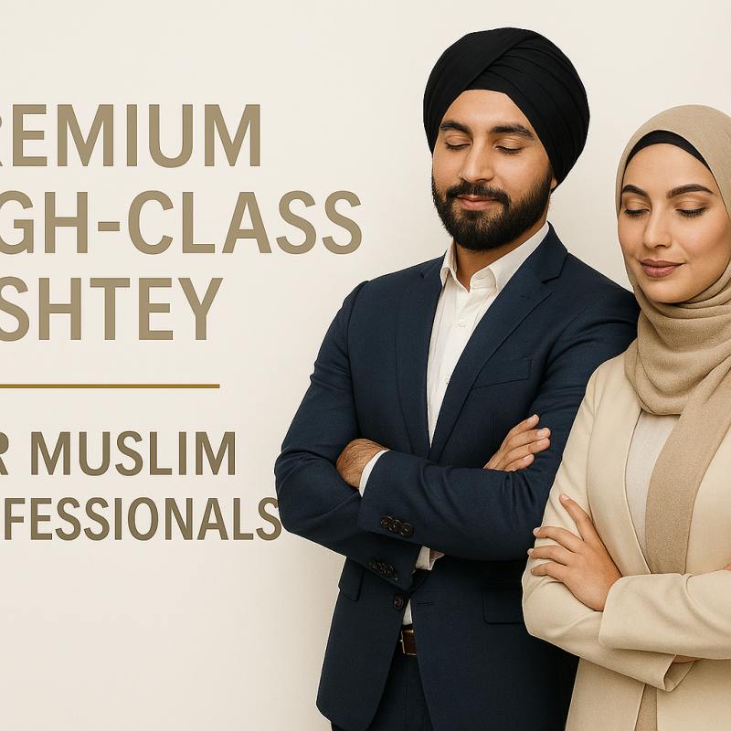 Premium High-Class Rishtey for Muslim Professionals