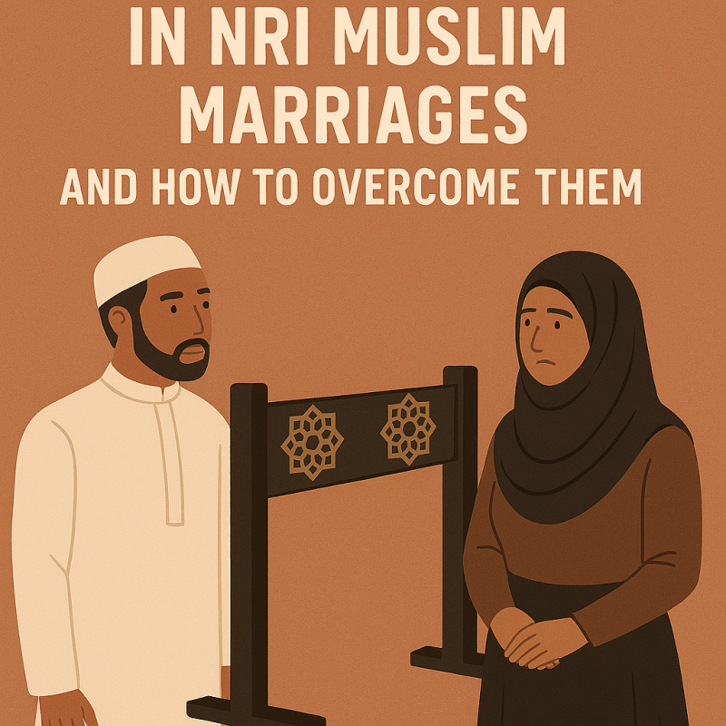 Cultural Hurdles in NRI Muslim Marriages and How to Overcome Them